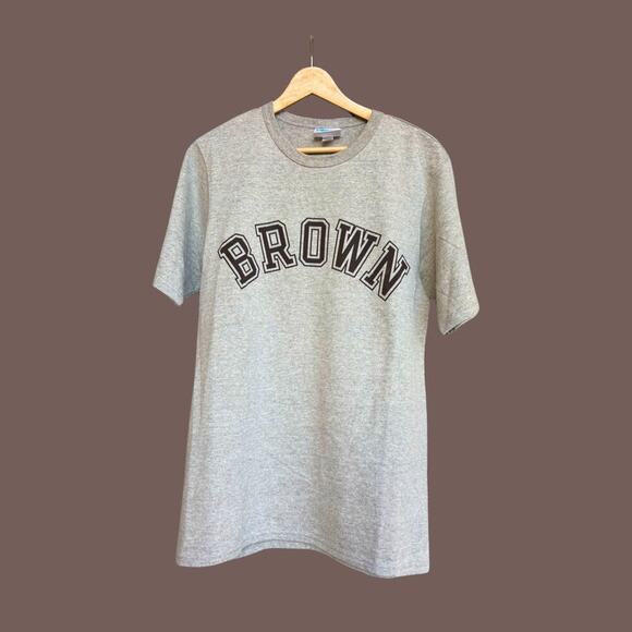 Champion Brown University Tee | Gray College Logo | Size M | Vintage - Picture 1 of 4